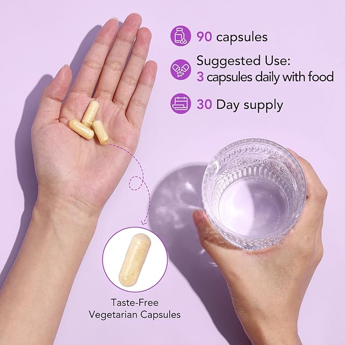 Premom Inositol Plus - 2000mg Myo-Inositol & 50mg D-Chiro Inositol, CoQ10, Folate & Vitamin D3-40:1 Ratio - Supports Hormonal Balance, Ovarian & Reproductive Health - 30 Day Supply