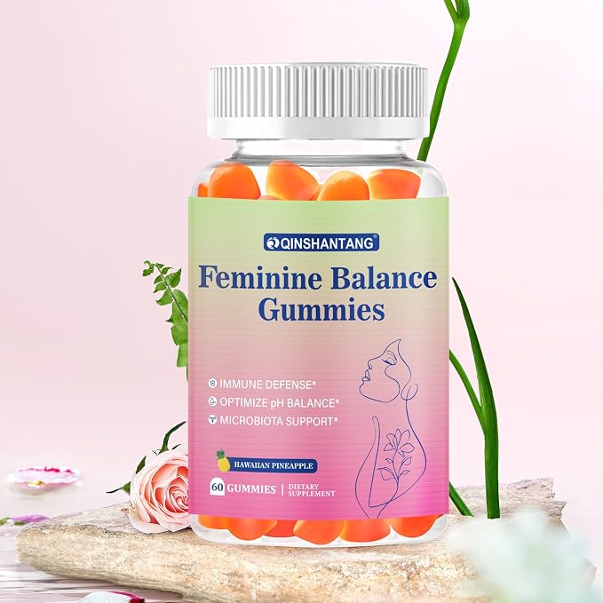 Pineapple Gummies for Women pH, 2 Pack, Premium Feminine Balance Gummies for Women | Boosts Body Health, pH Balance & Immune Support | Sugar Free, Vegan, Non-GMO, Gluten-Free