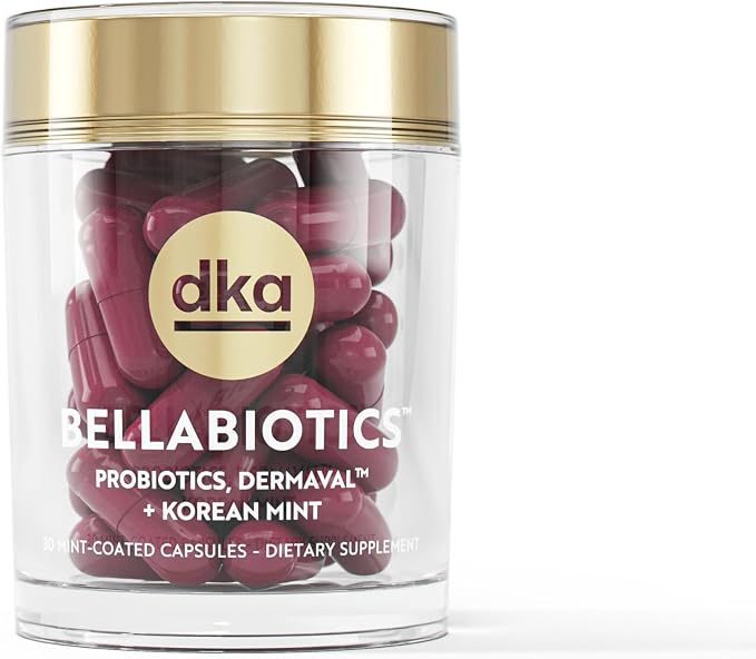 Dr. Kellyann Bellabiotics Probiotic Capsules for Digestion & Skin Health (30 Capsules) – Supports Gut & Skin Health
