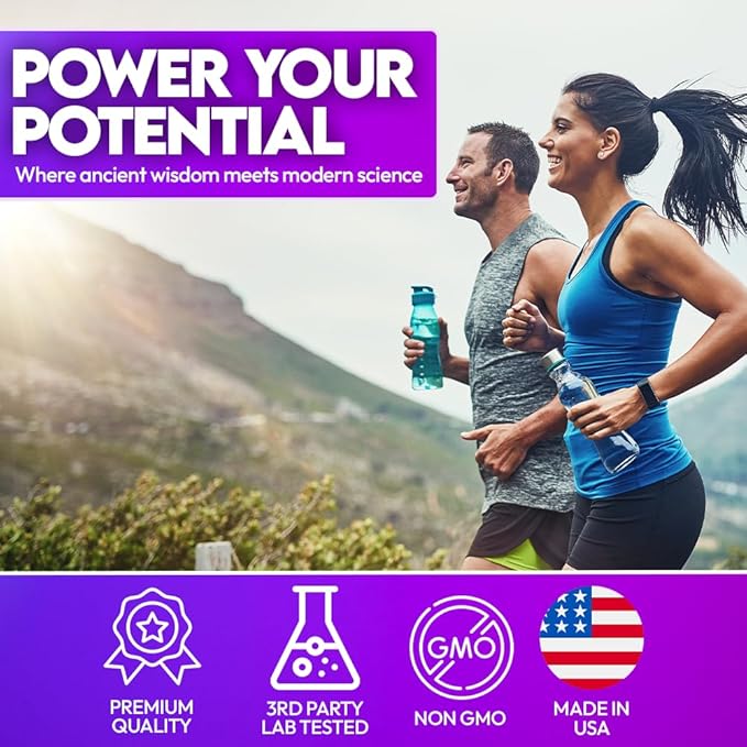 Urolithin A Supplement 500mg with 4-in-1 Power Blend of Spermidine 10mg, Shilajit 300mg & Cordyceps 400mg Per Serving - Boosts Cellular Energy, Strength, Longevity, Immunity & Healthy Aging