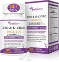 13-in-1 Myo Inositol & D-Chiro Inositol for Women PCOS,Hormonal Balance,2460mg-40:1 Ratio,Ovarian Health&Cycle Support Supplement Plus Alpha Lipoic Acid/Folate/Vitex/Magnesium/Multivitamin,120 Veg Cap