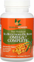 SeabuckWonders Organic Sea Buckthorn Oil Omega-7 Complete,120 Softgels, 60 Day Supply, with Omega 3, 6 & 9, Supports Hair, Skin & Nails, Overall Health & Wellness