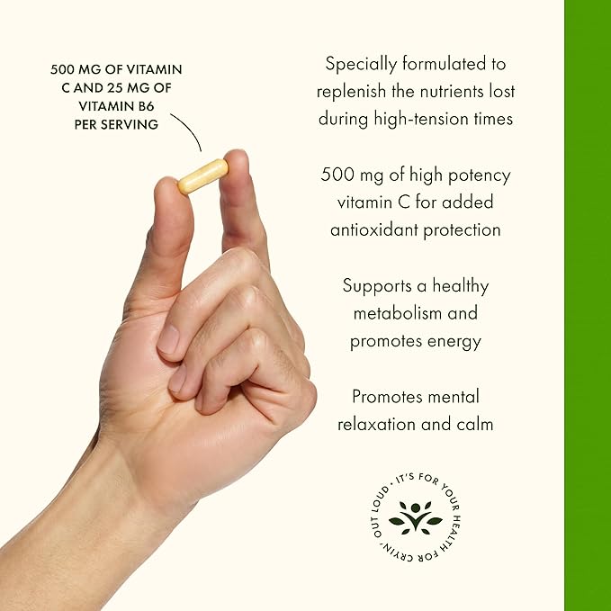 Swanson Super Stress B-Complex with Vitamin C for Stress-Prone Professionals Seeking Energy and Immune Support (100 Capsules)