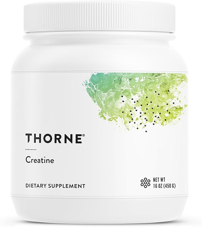 THORNE - Magnesium CitraMate & Creatine Performance Combo - Essential Support for Energy, Muscles, and Cognitive Function - 90 Servings