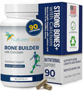 Nature's Nectar Bone & Joint Supplements for Men & Women – Supports Bone Health, Strength & Growth with Calcium, Vitamin D, Magnesium & Strontium – Bone Builder Formula for Maximum Absorption –90 Caps