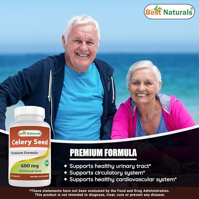 Best Naturals Celery Seed 600 Mg & Alpha Lipoic Acid 600 mg