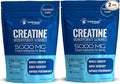 WELLNESS LABSRX Creatine Gummies 5000mg, 30 Servings Creatine Monohydrate Gummies, Strawberry Flavor Creatine for Men - Pack of 2