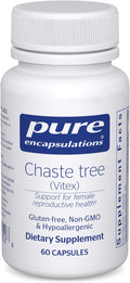 Pure Encapsulations Chaste Tree (Vitex) - Supports Menstrual Cycle Regularity - for Breast Comfort* - Women's Supplement - Hormonal Balance Support - Non-GMO & Vegan - 60 Capsules