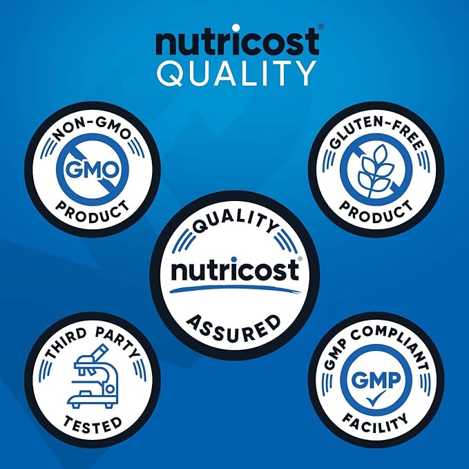 Nutricost Creatine Monohydrate Powder (Coastal Explosion, 500 Gram) - Micronized Creatine Supplement - Vegan, GMO-Free, Gluten Free