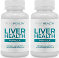 PUREHEALTH Research Liver Health – Liver Cleanse Detox & Repair Support Supplement- with Milk Thistle, Turmeric Powder, Dandelion, Artichoke, Beet Root, Ginger, L Cysteine HCL & More - 120 Capsules
