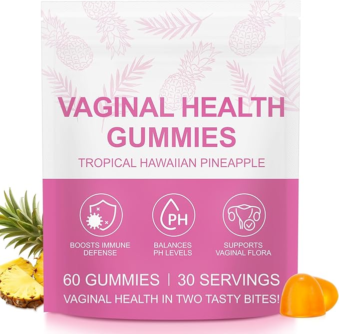 Vital Vaginal Probiotics Source Feminine Gummies, Premium Feminine Balance Gummies, PH Balance Gummies for Women, Probiotics for Women Vaginigal Health, Immune Defense- 60 Gummies