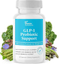 GLP-1 Probiotic Support Appetite Suppressant – Akkermansia muciniphila & Bifidobacterium infantis – Inulin Prebiotic Fiber – Gut Cleanse, Craving & Weight-Loss Support – 30 Caps