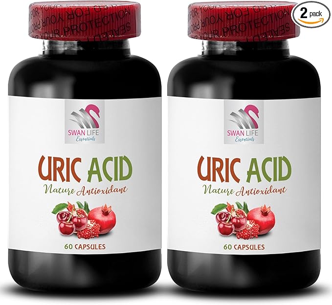 uric Acid Crystals Joints - URIC Acid - uric Acid Management, Supplements for uric Acid, Natural Ways to Lower uric Acid, Cranberry Extract, Cranberry Supplement for Men, Tart Cherry Extract 2Bot