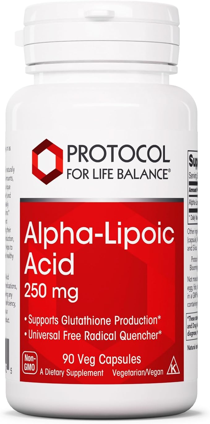 Protocol - Alpha Lipoic Acid 250mg 90 VeggieCaps