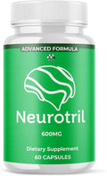 Neurotril Capsules, Official Neuro tril Pills with All Natural Ingredients, Advanced Neurotril Capsules Overall Health and Wellness Vitamin Formula with Maximum Strength Multivitamins (60 Capsules)