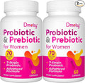 Vaginal Probiotics, 70 Billion CFU Probiotics for Women, 13-in-1 Womens Probiotic & Organic Prebiotics for Vaginal, Urinary, pH Balance, Immune, Gut & Digestive, Bloating Health - 4 Months Supply