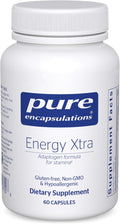 Pure Encapsulations Energy Xtra | Adaptogen Formula for Stamina* | 60 Capsules