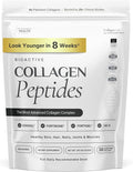 The Intelligent Health FORTIBONE®, FORTIGEL® & VERISOL®, Premium Bioactive Collagen Peptides Powder, Bone Support Functional Blend, Grass Fed Bovine Hydrolyzed Collagen, Unflavored, 30 Servings