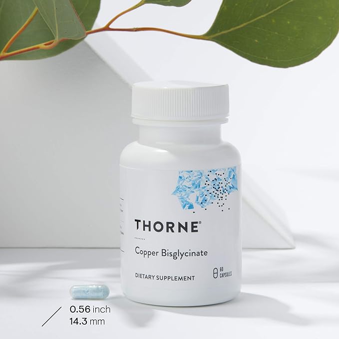 THORNE - Trace Minerals Bundle - Zinc Picolinate and Copper Bisglycinate - Essentials for Wellness - 60 Servings
