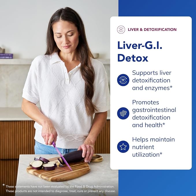 Pure Encapsulations Liver-G.I. Detox - Liver Cleanser & GI Detox* - with Alpha Lipoic Acid & Curcumin Extract - Gluten Free & Non-GMO - 60 Capsules