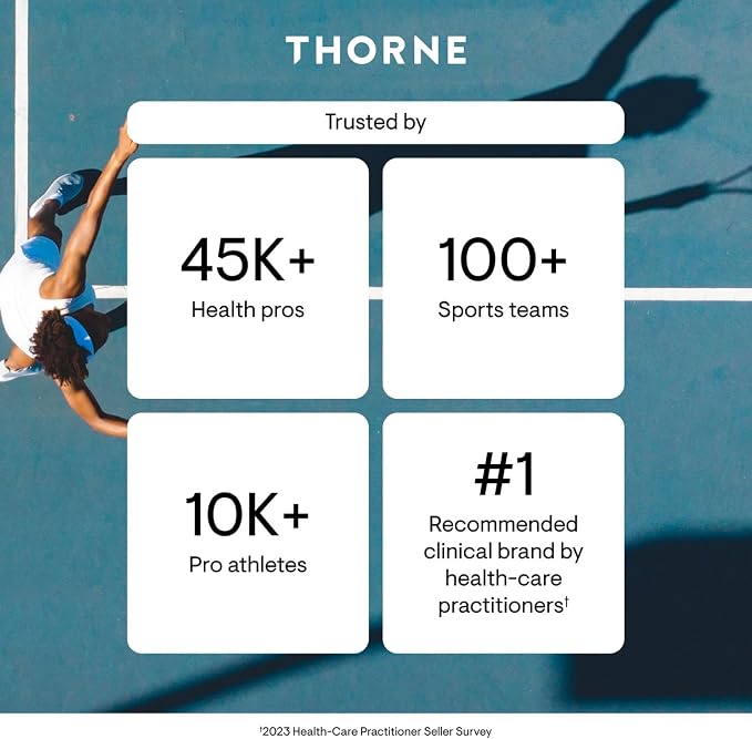 THORNE - Glutathione-SR - Sustained-Release Supplement - Provides Antioxidant Support for the Liver, Brain, Heart, Lung & Eyes* - NSF Certified for Sport - Gluten, Dairy & Soy-Free - 60 Capsules