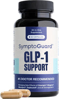 Natural GLP-1 Supplement Support Vitamin for Digestive Comfort and Energy Levels with Pre and Probiotics, Vitamin D3/B12, Chromium and Ginger Root – 60 Capsules (30 Day Supply)