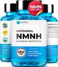 Liposomal NMNH 500 MG - NMN Supplement Alternative - NAD Supplements for Women & Men | Healthy Anti Aging - Cell Support for Energy, Focus & Skin - Advanced NAD+ Resveratrol 3-Party Tested | 1 Pack