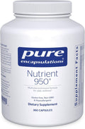Pure Encapsulations Nutrient 950 | Multivitamin Mineral Supplement to Support Physiological Functions and a Healthy Lifestyle* | 360 Capsules