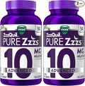 ZzzQuil Pure Zzzs Advanced Melatonin Gummies,Sleep Aid with Chamomile & Lavender for Adults Berry Flavored,100 Count (Pack of 2)
