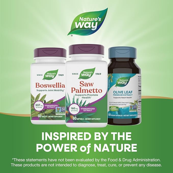 Nature's Way Saw Palmetto, 160 mg per serving, 60 Softgels