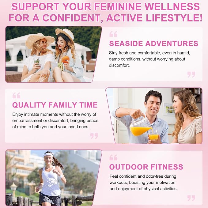 Premium Feminine Balance Gummies,Vital Vaginal Probiotics Source Feminine Gummies,Probiotic Gummies for Prenatal & Postnatal Women - Probiotics for Digestion, pH Balance, Gut Health, Immune Support