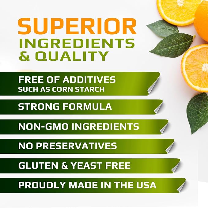 | Vitamin C + ZINC | C - 1000 | VIT C 1000mg | Zinc 25mg | Citrus Bioflavonoids 25mg | Non-GMO & Gluten Free | 120 Capsules