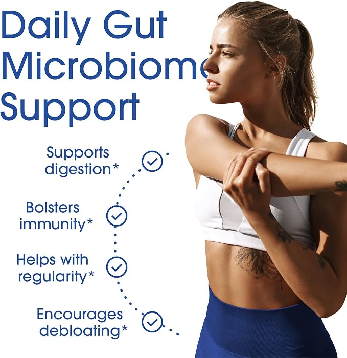 Nutrition Essentials Probiotics for Women and Men with Natural Lactase Enzyme & Prebiotic Fiber for Digestive Health - 80percent + Stronger Supplement for Gut Health Support - 3 Count of 60 Tablets