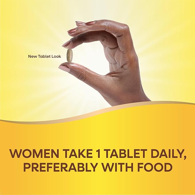 Nature's Way Alive! Women's Energy Multivitamin Tablets, Supports Cellular Energy*, Fruit and Veggie Powder Blend (100mg per Serving), 50 Tablets, (Pack of 2)