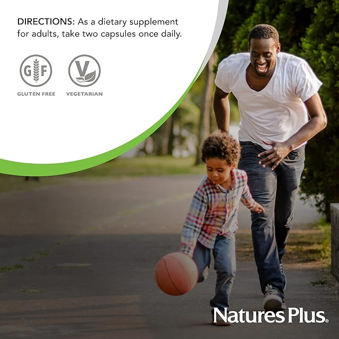 NaturesPlus AgeLoss Eye Support - 60 Capsules - with Lutein, Astaxanthin & Zeaxanthin - Vegetarian, Gluten Free - 30 Servings