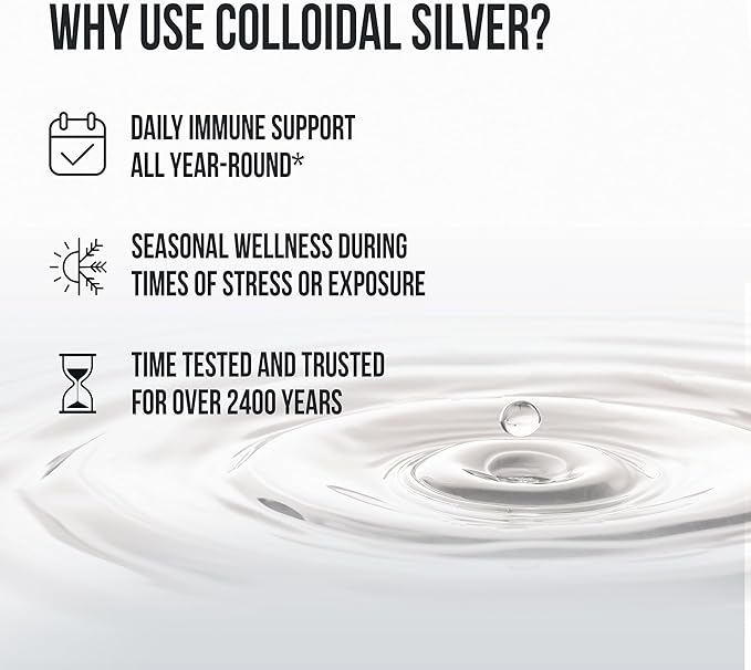 Sovereign Silver Bioactive Silver Hydrosol 10 PPM Fine Mist Spray, 1 Ounce