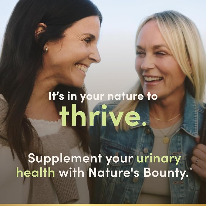 Nature's Bounty Cranberry Dietary Supplement, Supports Urinary Tract and Immune Health, Softgels, 25,200 Mg, 60 Ct (Pack of 2)