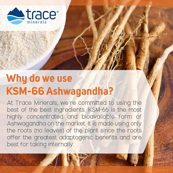 Trace Minerals Ashwagandha Gummy 60 Gummy