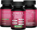 Women's Vaginal Probiotics 100B CFU with D-Mannose & Organic Cranberry | pH Balance & Yeast Balance Support | Doctor-Formulated + Prebiotics | Vegan & Non-GMO