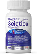 Advanced Sciatic Nerve Support Relief: Alpha Lipoic Acid - 18 in 1 Sciatica Supplements - Vitamin B Complex - Made in USA (120 Capsules)