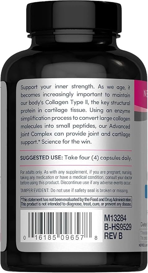 NeoCell Joint Complex Supplement | 120 Capsules | Plus Hyaluronic Acid | Collagen Type II | Advanced Formula