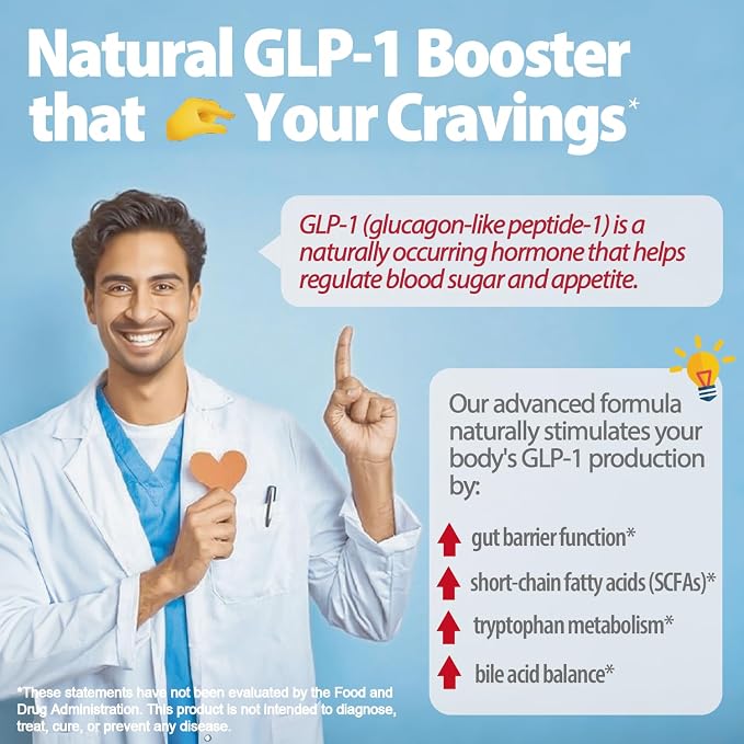 Life-Space Shape B420 Probiotics for Shape Better, GLP-1 Boost, 2 Month Serving, Clinically Backed Metabolism Support, Prebiotic + Probiotic for Women and Men, 60 Vegetarian Capsules