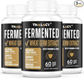 Spermidine Wheat Germ Extract Capsules - 13mg Spermidine Supplements 1300mg Potent Formula with Higher Spermidine Content and Zinc for Healthy Aging, Daily Immune System and Cell Renewal,3 Pack