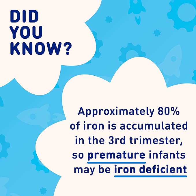 Enfamil Fer-in-Sol Iron Supplement Drops for Infants, 50 mL Dropper Bottle (Pack of 2)