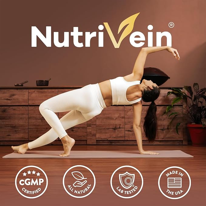 Nutrivein Premium Mushroom Supplement 2600 mg- Bottle 120 Capsules- 11 Nootropic Mushroom Complex - Lion's Mane, Cordyceps, Chaga, Reishi, Turkey Tail,Maitake,Shiitake, Agaricus, White Button, Oyster