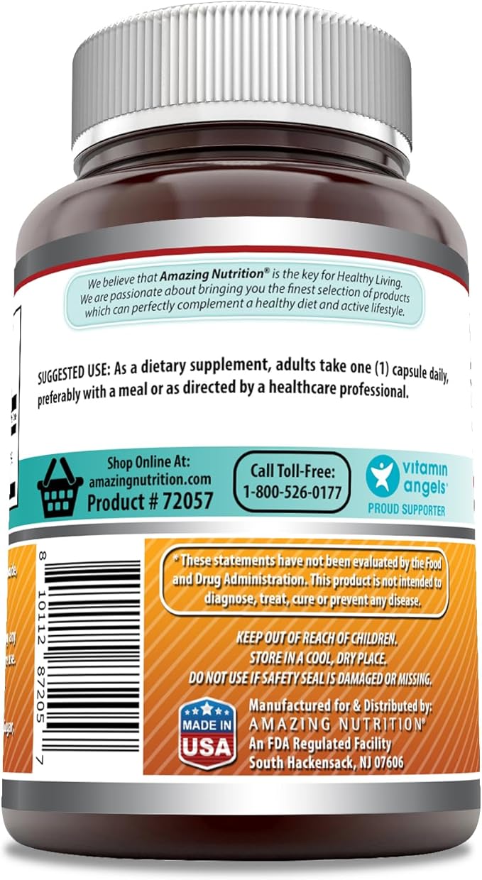 Amazing Formulas Riboflavin (Vitamin B2) Supplement |100 Mg Per Serving | 120 Capsules | Non-GMO | Gluten Free | Made in USA