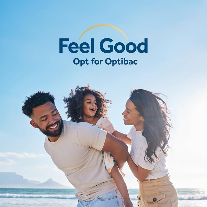 Optibac Probiotics for Digestive Health, 30 Capsules | 6 Scientifically Researched Strains with 5 Billion Live Cultures | Gluten Free & Vegetarian | Supports Gut Flora & Digestive Health