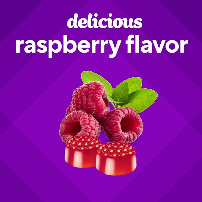 Vitafusion B12 Gummy Vitamins, Delicious Raspberry Flavor, 60ct (30 Day Supply)