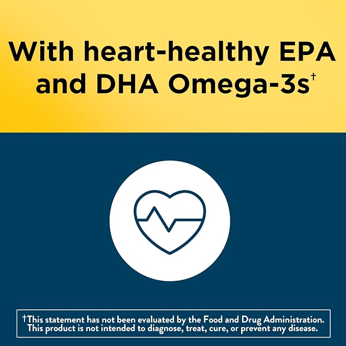 Nature Made Mens Multivitamin Gummies with Omega-3, Mens Gummy Multivitamins for Daily Nutritional Support, 80 Gummy Vitamins and Minerals, 40 Day Supply