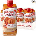 Premier Protein Shake, Caramel, 30g Protein, No Added Sugar, 24 Vitamins & Minerals to Support Immune Health, 11 fl oz, 12 Pack